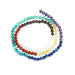 Chakra Faceted 4mm Bicone - 15-16 Inch