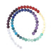 Chakra 6mm Round Matte Bead Strand 15-16 Inch