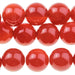 Carnelian 10mm Round 8-Inch