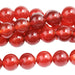 Carnelian 8mm Round 8-Inch