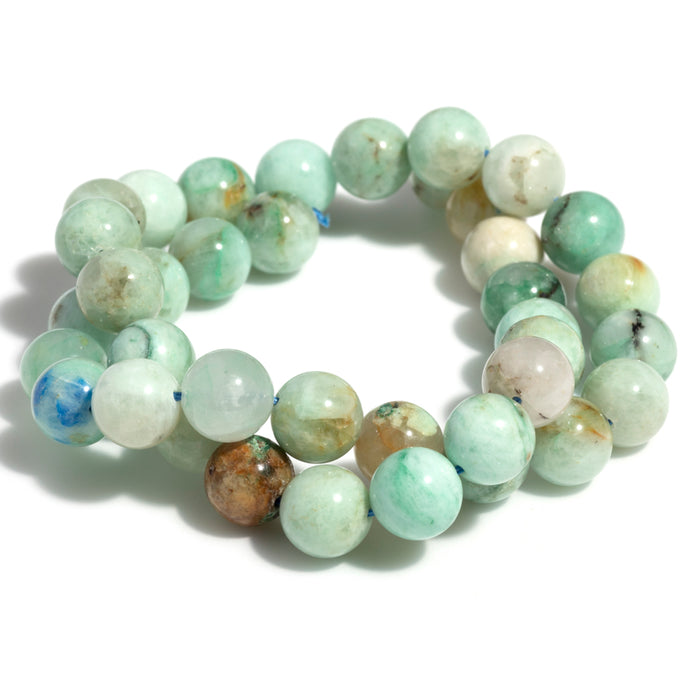 Chrysoprase 10mm Round - 15-16 Inch