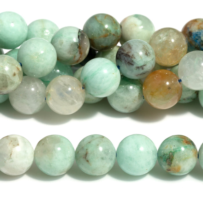 Chrysoprase 10mm Round - 15-16 Inch