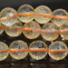 Citrine 10mm Faceted Round 15-16 Inch