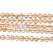 Citrine 6mm Diamond Cut Faceted Coin 15-16 Inch