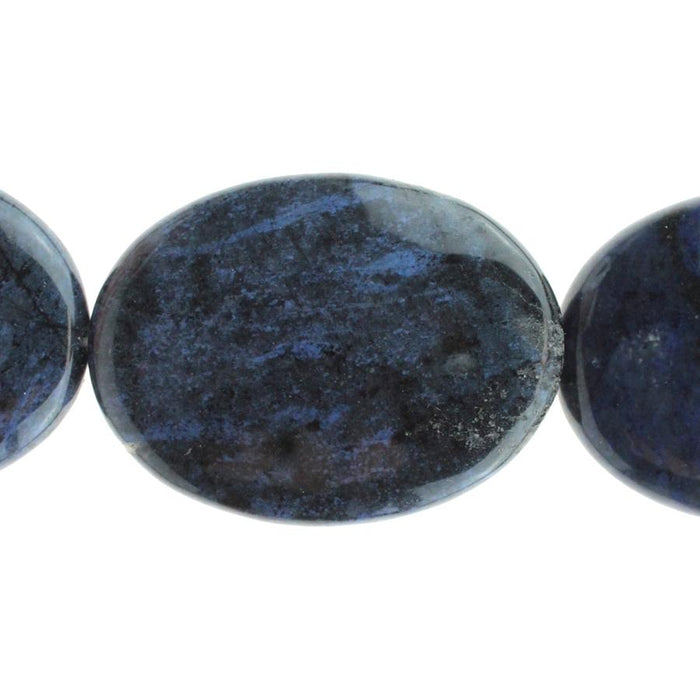 Dumortierite 30x40 Oval 8-Inch