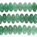 Green Aventurine 10mm Rondelle Large Hole 8-Inch