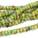 Green Turquoise 5mm Rondelle 15-16 Inch