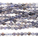 Iolite 4mm Diamond Cut Faceted Coin 15-16 Inch