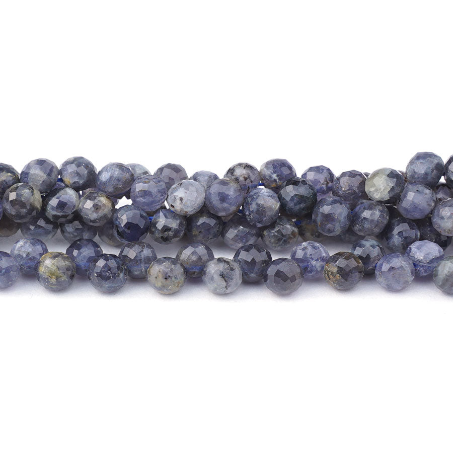 Iolite 6mm Tear Drop Faceted - 15-16 Inch