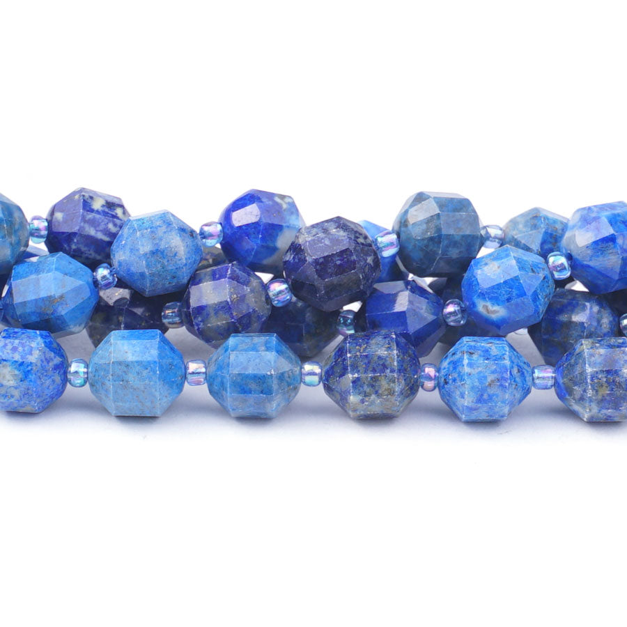 Lapis 10mm Energy Prism Multi - Limited Editions - 15-16 inch