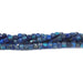 4-4.5mm Lapis  Natural Cube - 15-16 Inch