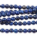 Lapis 4mm Round 8-Inch