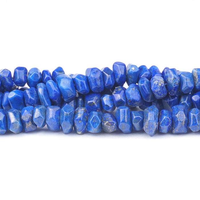 Lapis 8-12mm Freeform - 15-16 Inch