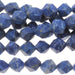 MATTE Lapis 8mm Star Cut Round 15-16 Inch