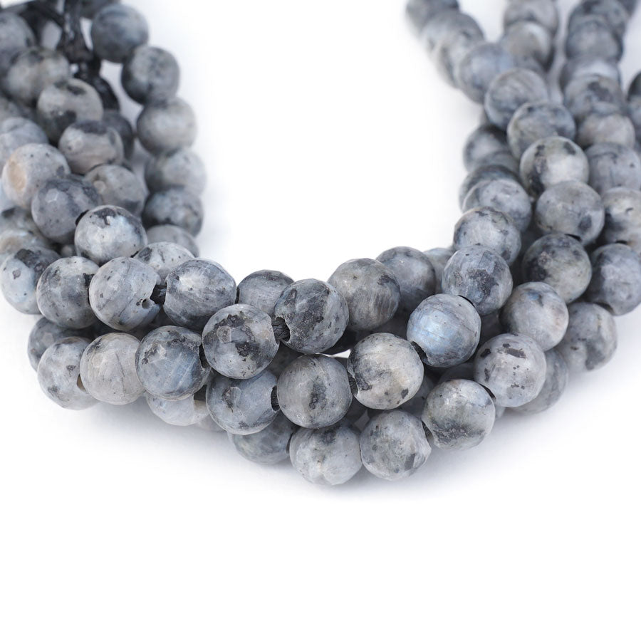 Larvikite Gemstone Beads