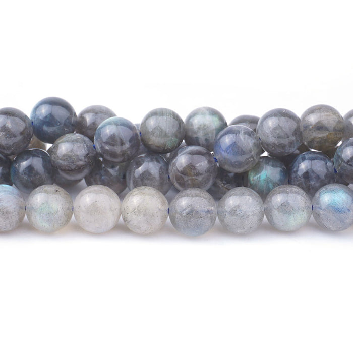 Labradorite 10mm Round AA Grade 15-16 Inch