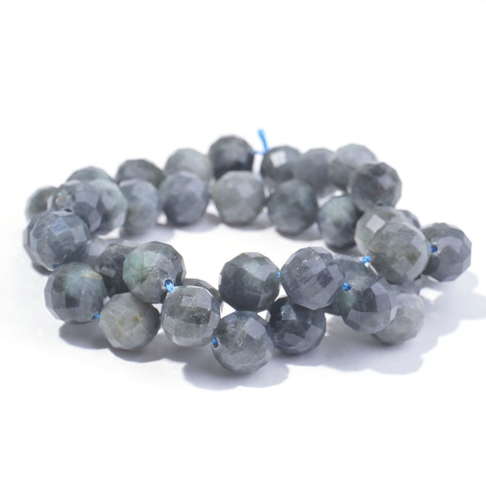 Labradorite 10mm Round Faceted - 15-16 Inch