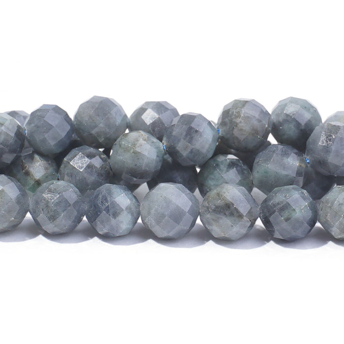 Labradorite 10mm Round Faceted - 15-16 Inch