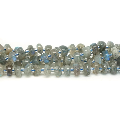 Labradorite 5x8mm Chips - 15-16 Inch