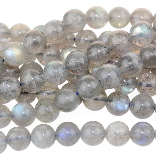 Labradorite 6mm Round AA Grade 15-16 Inch