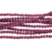 Pink (dyed) Lava 4-4.5mm Round 15-16 Inch