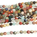 Mixed Stone 4mm Faceted Round 15-16 Inch