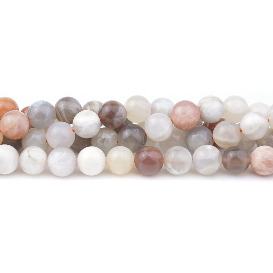 Moonstone 10mm Round Mixed - 15-16 Inch