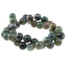 Moss Agate 10mm Round 15-16 Inch