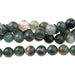 Moss Agate 10mm Round 15-16 Inch