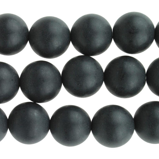 MATTE Onyx 10mm Round 8-Inch