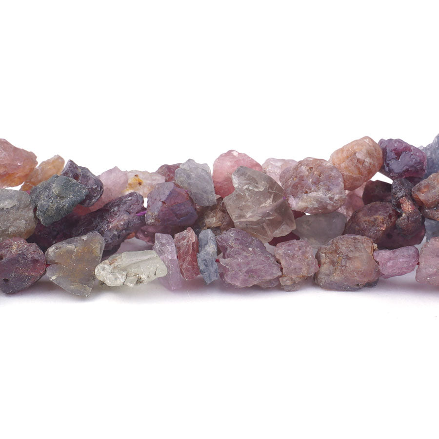 Multi Spinel 10X14mm Rough Nugget SD LD Rainbow A Grade - Limited Editions - 15-16 inch