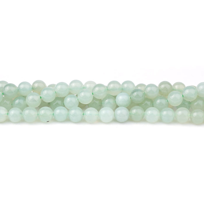 New Jade 6mm Round A Grade - 15-16 Inch