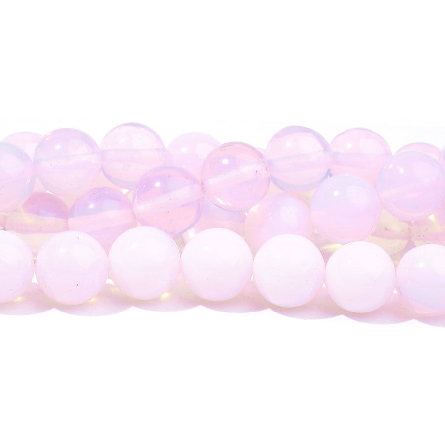 Opalite Pink (Synthetic) 10mm Round - Limited Editions - 15-16 inch
