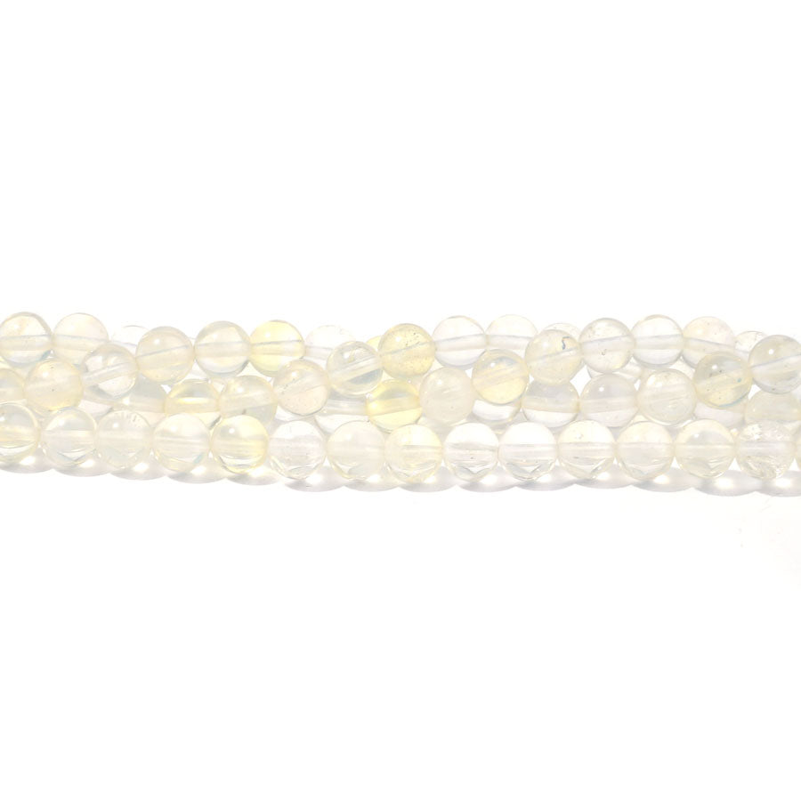 Opalite Yellow (Synthetic) 4mm Round - Limited Editions - 15-16 inch