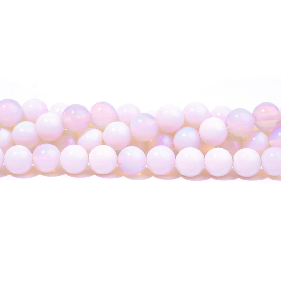 Opalite Pink (Synthetic) 6mm Round - Limited Editions - 15-16 inch