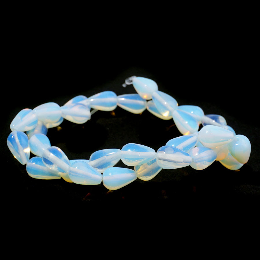 Opalite (Synthetic) 8X12mm Teardrop - Limited Editions - 15-16 inch