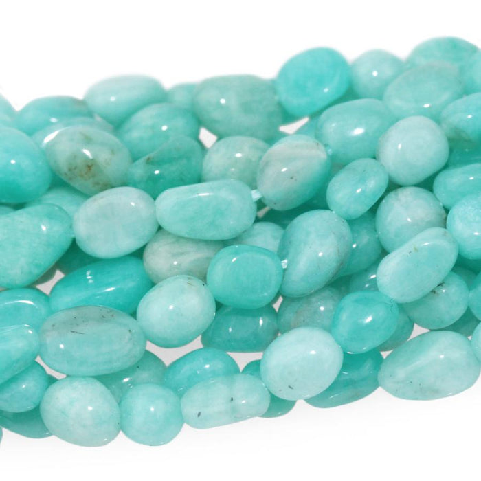 Peruvian Amazonite 4-6mm Pebble 15-16 Inch