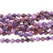 Purple Crazy Lace Agate 6mm Star Cut Round 15-16 Inch