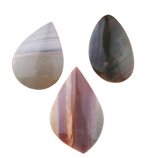 Imperial Jasper 33x48-38x62mm Free Form Pendant