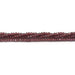 This is a Dakota Stones 2x3mm Purple Garnet Gemstone strand with faceted rondelle beads in 15-16 inch strand.