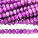 This is a Dakota Stones 3mm Phosphosiderite Gemstone strand with AA grade faceted rondelle beads in 15-16 inch strand.