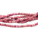 Pink Impression Jasper 6mm Rondelle 15-16 Inch (Dyed)