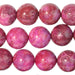 Pink Crazy Lace 10mm Round 8-Inch