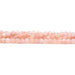 This is a Dakota Stones 4mm Peach Moonstone Gemstone strand with AA grade faceted round beads in 15-16 inch strand.