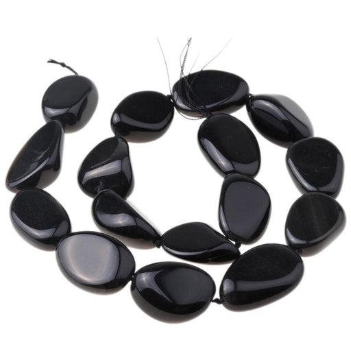 Rainbow Obsidian 12-25mm Tumbled Nugget 15-16 Inch