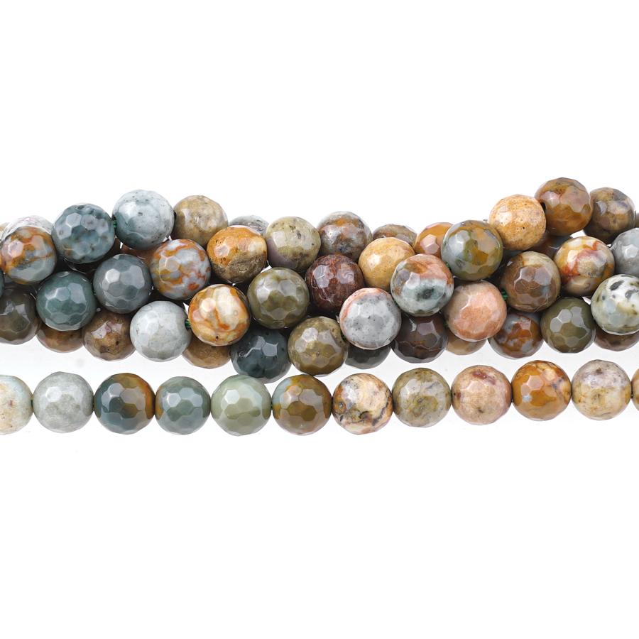 Rocky Butte 6mm Faceted Round 15-16 Inch