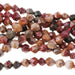 Red Creek Jasper 6mm Star Cut Round 15-16 Inch