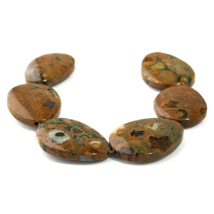 Rhyolite 25x35 Free Form Oval 8-Inch