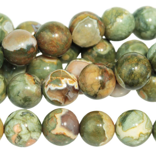 Rhyolite  8mm Round 8-Inch