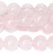 Rose Quartz 10mm Round 8-Inch